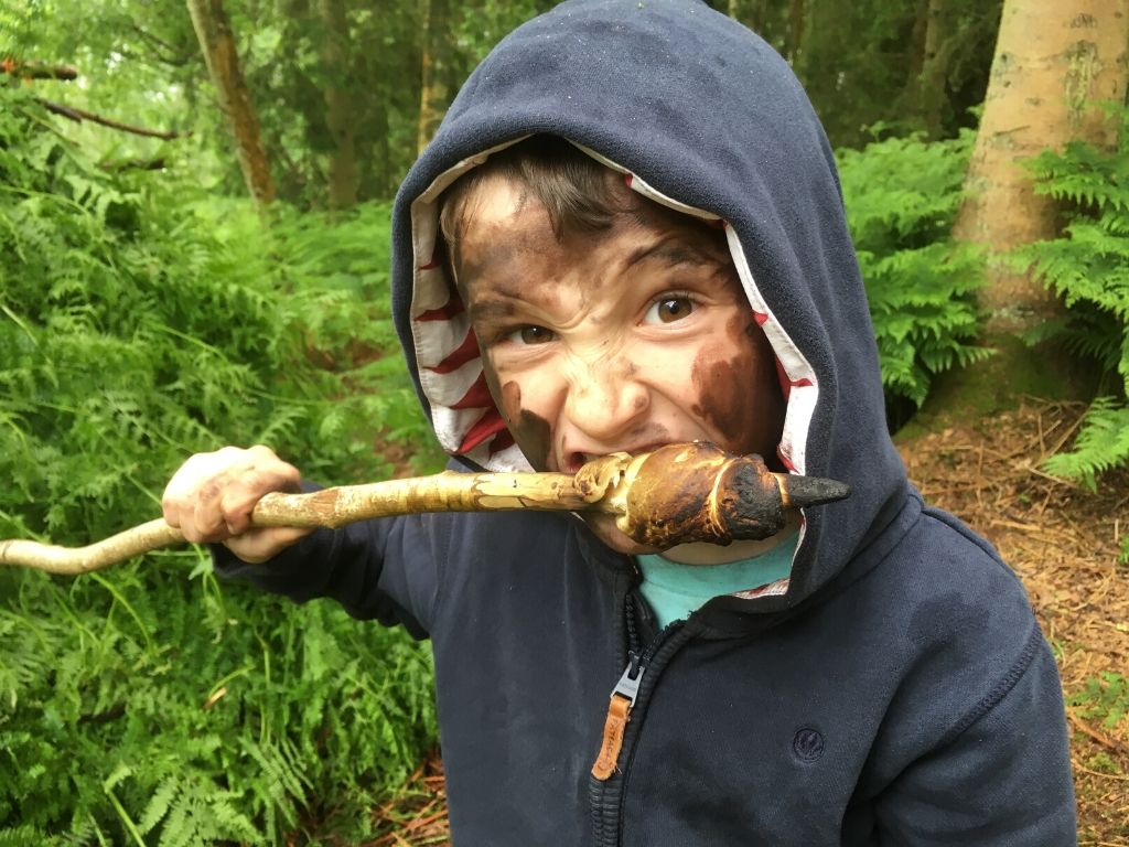 campfire cooking workshop for kids in north wales